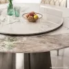 Modern and simple restaurant set, solid wood dining table and chair set, available in multiple colors for family dining furniture Application Scenario